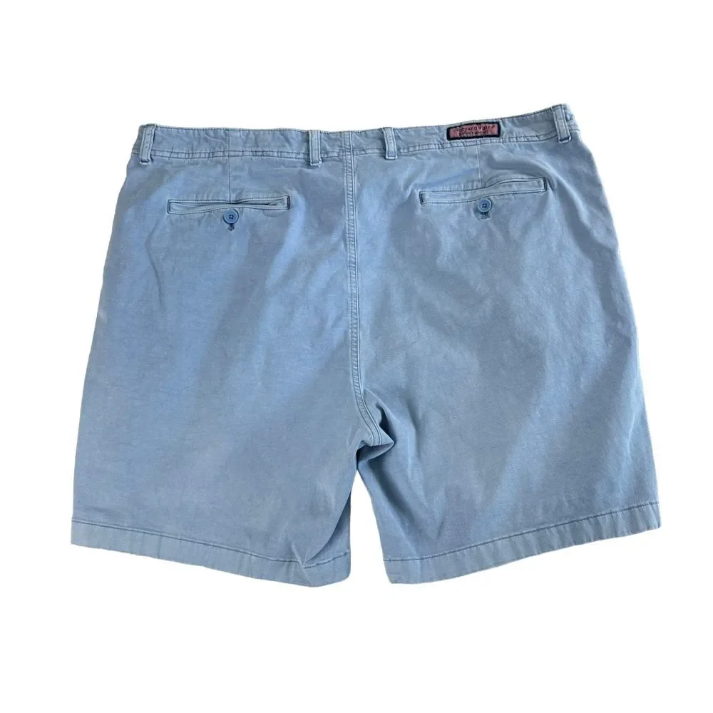 Vineyard Vines Shorts Mens 40 Blue Island Garment Dye‎ Cotton Stretch Chino 7